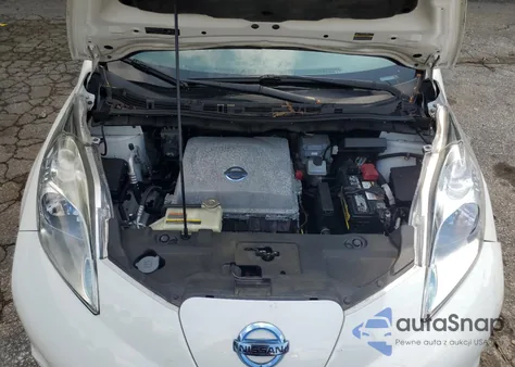 2013 Nissan Leaf S из США, поврежденный, VIN 1N4AZ0CPXDC413847